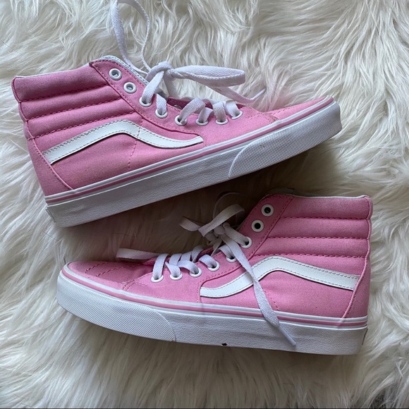 cute pink vans